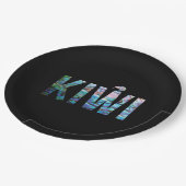 ニュージーランドキウィパウア ペーパープレート (アングル)