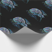 ニュージーランドキウイとファーンパウア ラッピングペーパー (角)