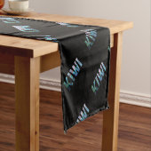 ニュージーランドキウイアオテアロパウア ショートテーブルランナー (インサイチュ)