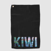 ニュージーランドキウイゴルフタオル ゴルフタオル (正面)