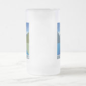 ニュージーランドキウイサウスアイランド フロストグラスビールジョッキ (中央)