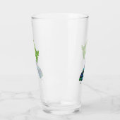 ニュージーランドキウイパウアガラス タンブラーグラス (左)