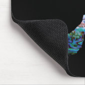 ニュージーランドキウイマップシンプルパウ マウスパッド (コーナー)