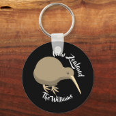 ニュージーランドキウイ キーホルダー (正面)