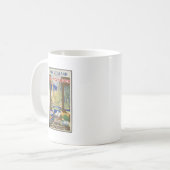 ニュージーランドクライストチャーチ コーヒーマグカップ (正面左)