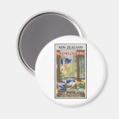 ニュージーランドクライストチャーチ マグネット (正面/裏面)