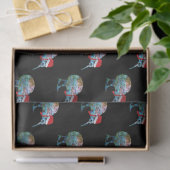 ニュージーランドクリスマスキウイシンプルPAUA 薄葉紙 (ギフト)