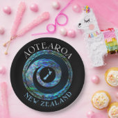 ニュージーランドコルーマップポーア ペーパープレート (パーティー)