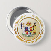 ニュージーランドコートオブアームズ 缶バッジ (正面&裏面)