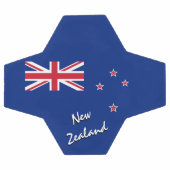 ニュージーランドサッカー&ニュージーランド国旗/スポーツ サッカーボール (フラット)