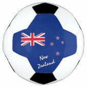 ニュージーランドサッカー&ニュージーランド国旗/スポーツ サッカーボール (正面)