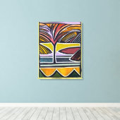 ニュージーランドサマー – キャンバスプリントアートプリント キャンバスプリント (インサイチュ (ウッドフロア))