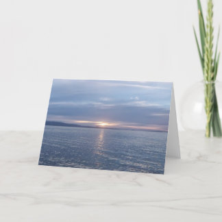 ニュージーランドサンセット カード