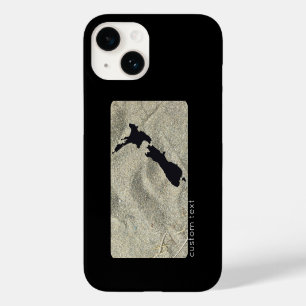 ニュージーランドサンドビーチフォトブラックNZ KIWIANA Case-Mate iPhone 14ケース