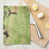 ニュージーランドスタッグ キッチンタオル (四つ折り)