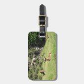 ニュージーランドスタッグ ラゲッジタグ (正面縦)