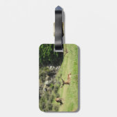 ニュージーランドスタッグ ラゲッジタグ (裏面縦)