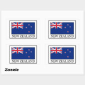 ニュージーランドステッカー 長方形シール (シート)