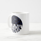 ニュージーランドセブンシスターズマオリMATARIKI 2b コーヒーマグカップ (正面左)