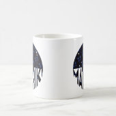 ニュージーランドセブンシスターズマオリMATARIKI 2b コーヒーマグカップ (中央)