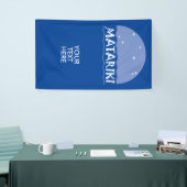 ニュージーランドセブンシスターズマトリキ1a 横断幕 (トレードショー)