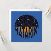 ニュージーランドセブン姉妹MATARIKI 2c カード (正面/裏面インサイチュ)