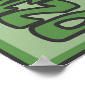 ニュージーランドトライバルアートポスタープリント ポスター (角)