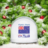 ニュージーランドニュージーランドフラッグブルーペルソナライザ (クリスマス)