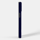 ニュージーランドネイビーブルーハンドスケッチスタイル Case-Mate iPhoneケース (裏面 / 右)
