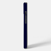 ニュージーランドネイビーブルーハンドスケッチスタイル Case-Mate iPhoneケース (裏面 / 左)