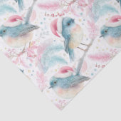 ニュージーランドノースアイランドロビンパターンクリスマス 薄葉紙 (詳細)