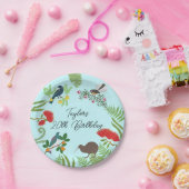 ニュージーランドバード誕生日 ペーパープレート (パーティー)