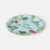 ニュージーランドバード誕生日 ペーパープレート (アングル)