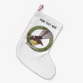 ニュージーランドバード スモールクリスマスストッキング (正面 (吊り時))