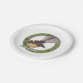 ニュージーランドバード ペーパープレート (アングル)