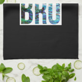 ニュージーランドパウアキウイAS BRO キッチンタオル (折り畳み)