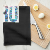 ニュージーランドパウアキウイAS BRO キッチンタオル (四つ折り)