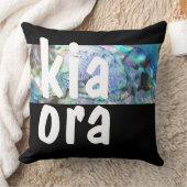 ニュージーランドパウアブラックキアオラマオリNZ KIWI クッション (ブランケット)