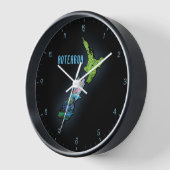 ニュージーランドパウア大時計 壁時計 (傾斜)