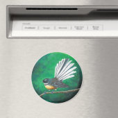 ニュージーランドファンテールバード（ピワカワカ） – マグネット (インサイチュ (食洗機))