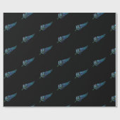 ニュージーランドファーンシンプル紙パウラッピング ラッピングペーパー (フラット)