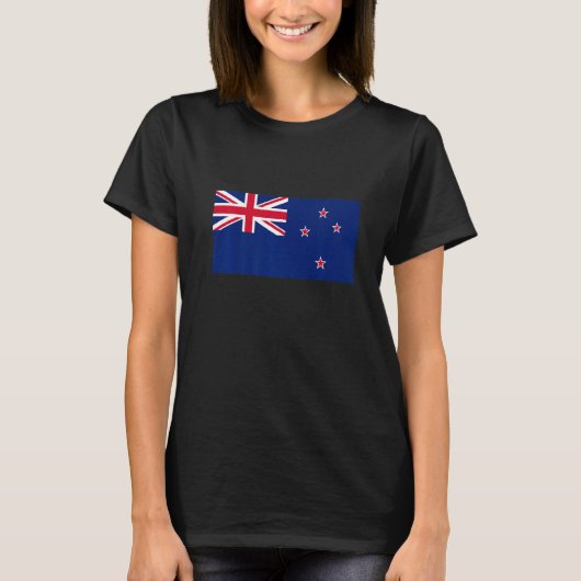 ニュージーランドプレミアム国旗 Tシャツ (正面)