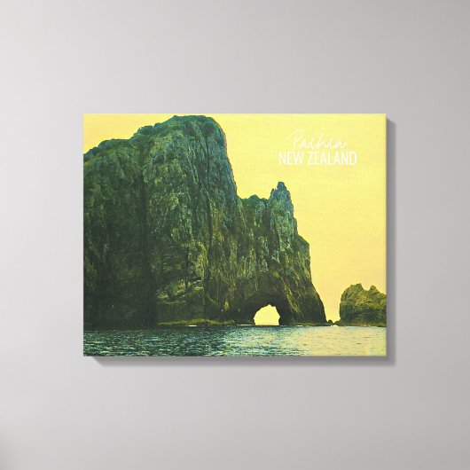 ニュージーランドホールインザロック キャンバスプリント (正面)