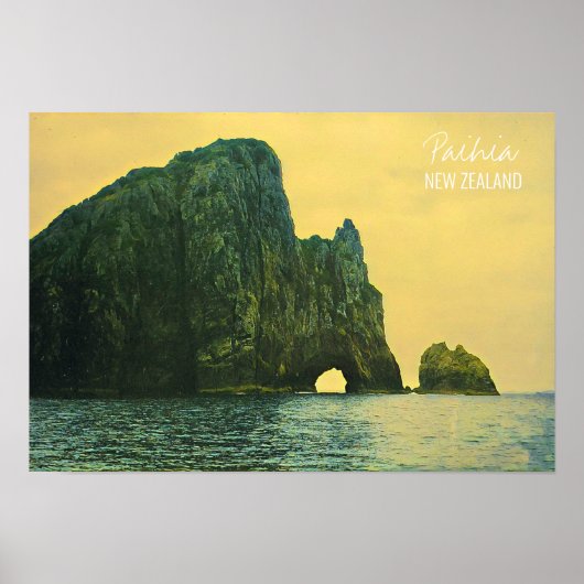 ニュージーランドホールインザロック ポスター (正面)