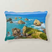 ニュージーランドポイント島 アクセントクッション (正面)