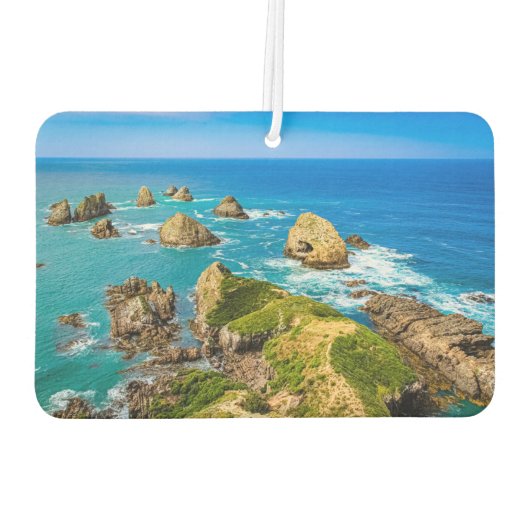 ニュージーランドポイント島 カーエアーフレッシュナー (裏面)