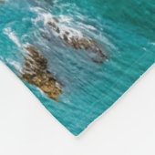 ニュージーランドポイント島 フリースブランケット (角)