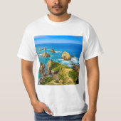 ニュージーランドポイント島 Tシャツ (正面)