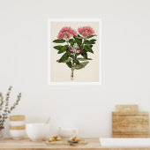 ニュージーランドポフトゥカワ – Metrosideros Tomentosa ポスター (キッチン)