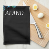ニュージーランドポーアへの移動 キッチンタオル (四つ折り)